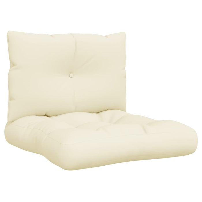 Perne de paleți, 2 buc., crem, material textil - WALTI WALTI