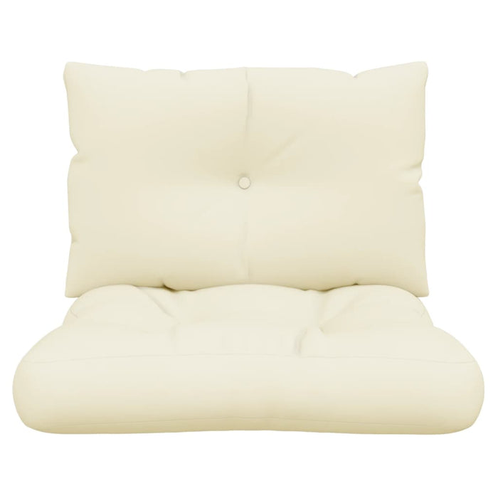 Perne de paleți, 2 buc., crem, material textil - WALTI WALTI