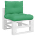 Perne de paleți, 2 buc, verde, material textil - WALTI WALTI