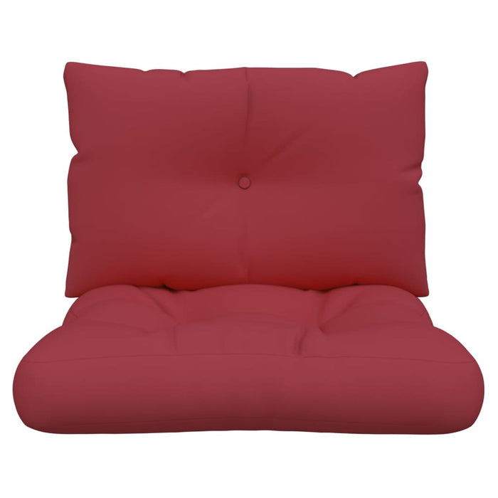 Perne de paleți, 2 buc., roșu vin, material textil - WALTI WALTI