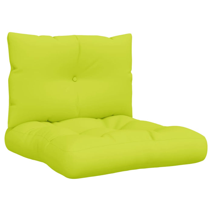 Perne de paleți, 2 buc, verde aprins, material textil - WALTI WALTI