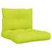 Perne de paleți, 2 buc, verde aprins, material textil - WALTI WALTI
