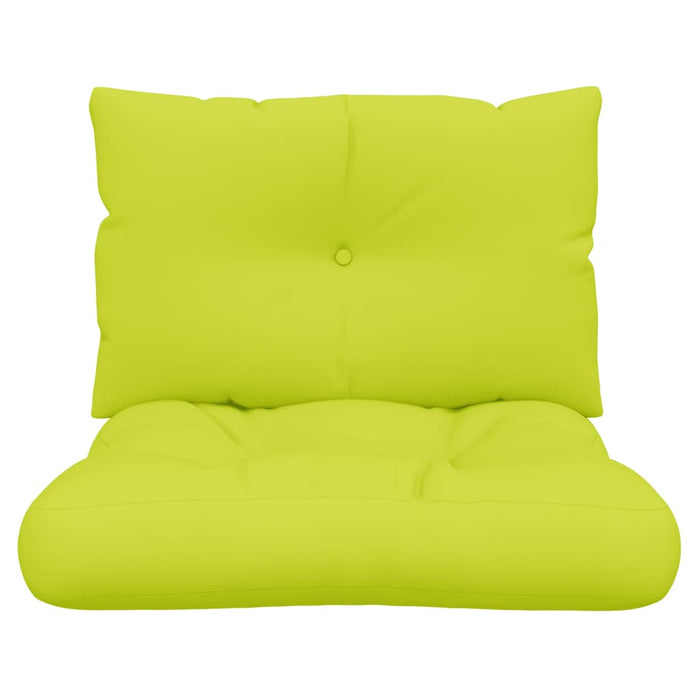 Perne de paleți, 2 buc, verde aprins, material textil - WALTI WALTI