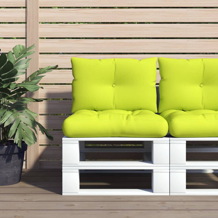 Perne de paleți, 2 buc, verde aprins, material textil - WALTI WALTI