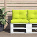 Perne de paleți, 2 buc, verde aprins, material textil - WALTI WALTI