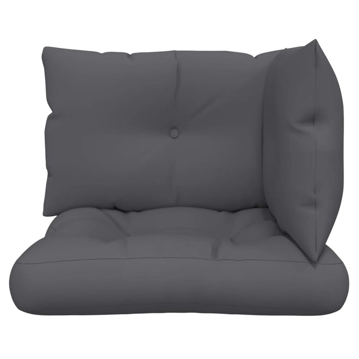 Perne de paleți, 3 buc., antracit, material textil WALTI