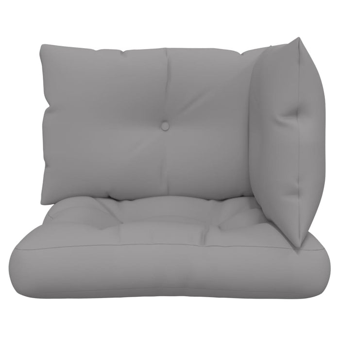 Perne de paleți, 3 buc., gri, material textil WALTI