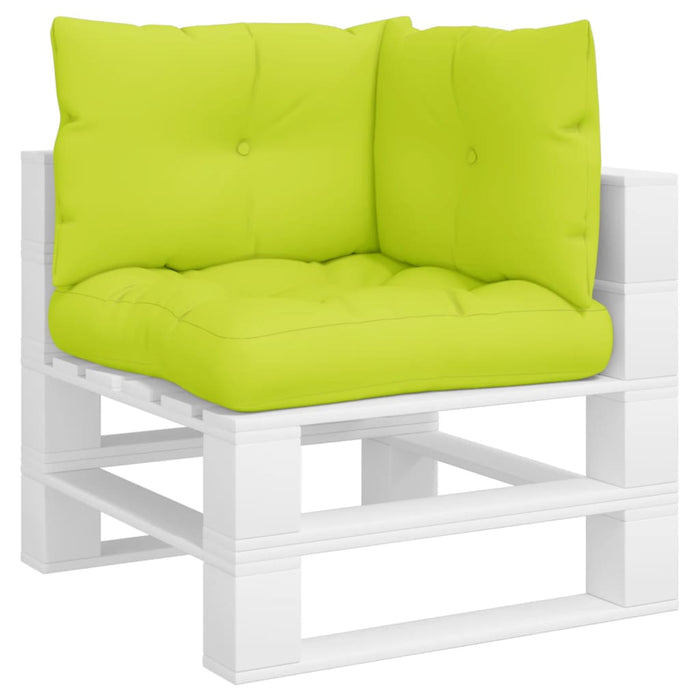 Perne de paleți, 3 buc, verde aprins, material textil - WALTI WALTI
