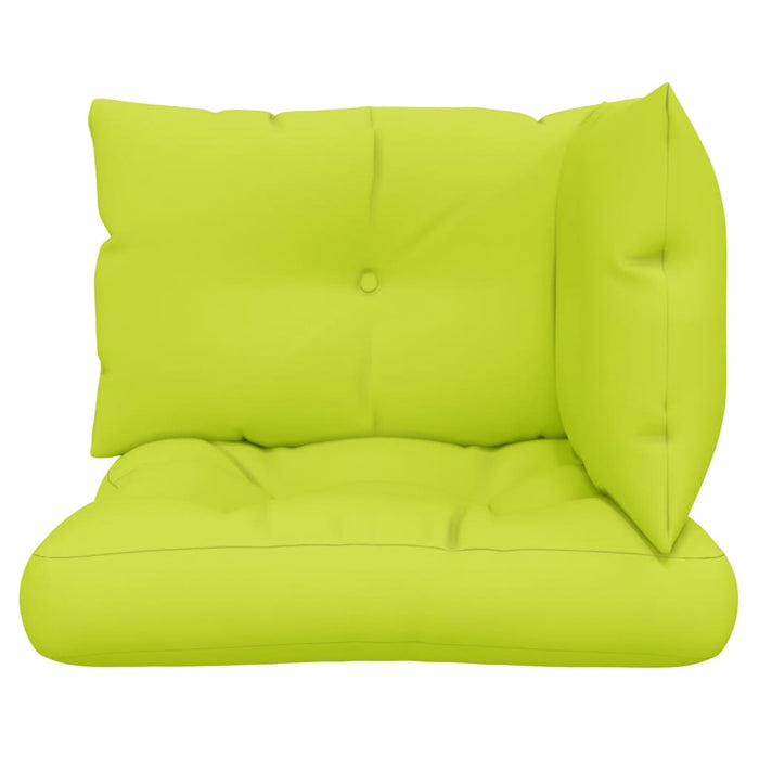 Perne de paleți, 3 buc, verde aprins, material textil - WALTI WALTI
