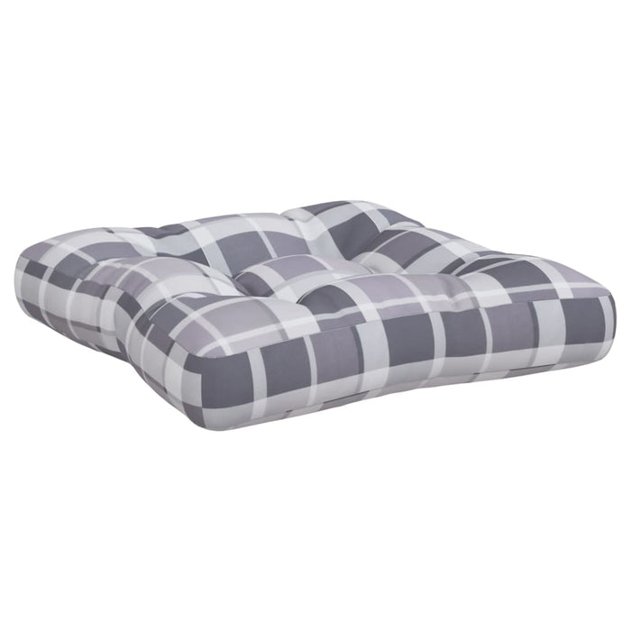 Perne de paleți, 3 buc., gri carouri, material textil WALTI