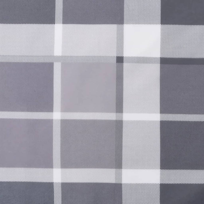 Perne de paleți, 3 buc., gri carouri, material textil WALTI