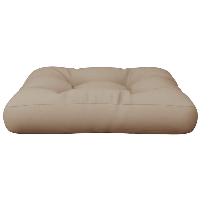 Pernă pentru paleți, gri taupe, 60x61,5x10 cm, textil - WALTI WALTI