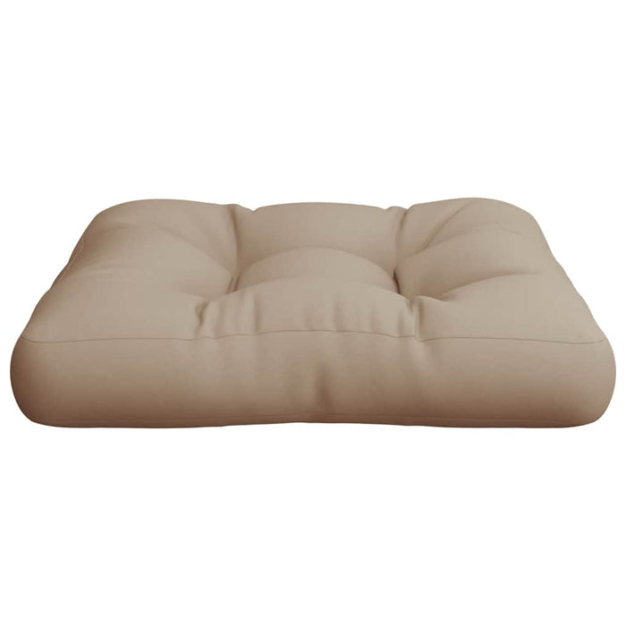 Pernă pentru paleți, gri taupe, 60x61,5x10 cm, textil - WALTI WALTI