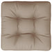 Pernă pentru paleți, gri taupe, 60x61,5x10 cm, textil - WALTI WALTI