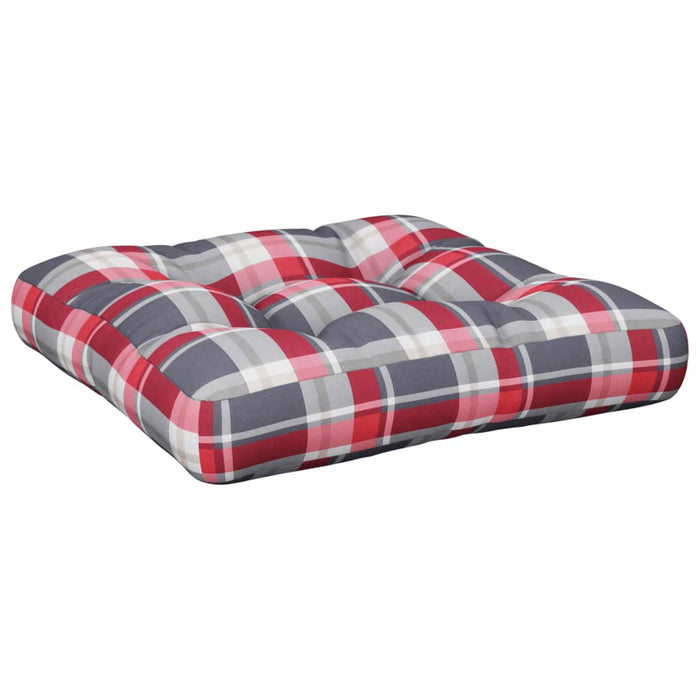 Perne de paleți, roșu carouri, material textil - WALTI WALTI