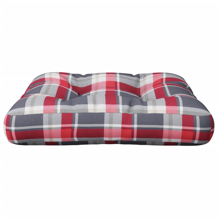 Perne de paleți, roșu carouri, material textil - WALTI WALTI