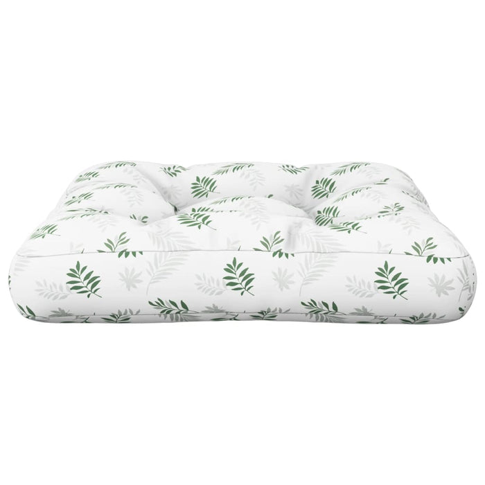 Pernă pentru paleți model frunze 60x61,5x10 cm, țesătură Oxford - WALTI WALTI