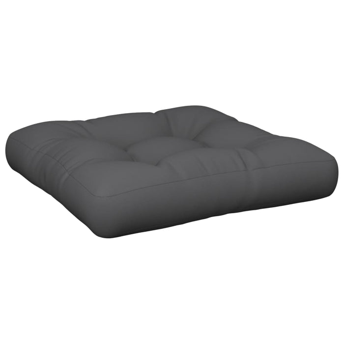 Pernă de paleți, antracit, 58x58x10 cm, material textil - WALTI WALTI