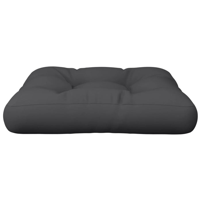 Pernă de paleți, negru, 58x58x10 cm, material textil - WALTI WALTI