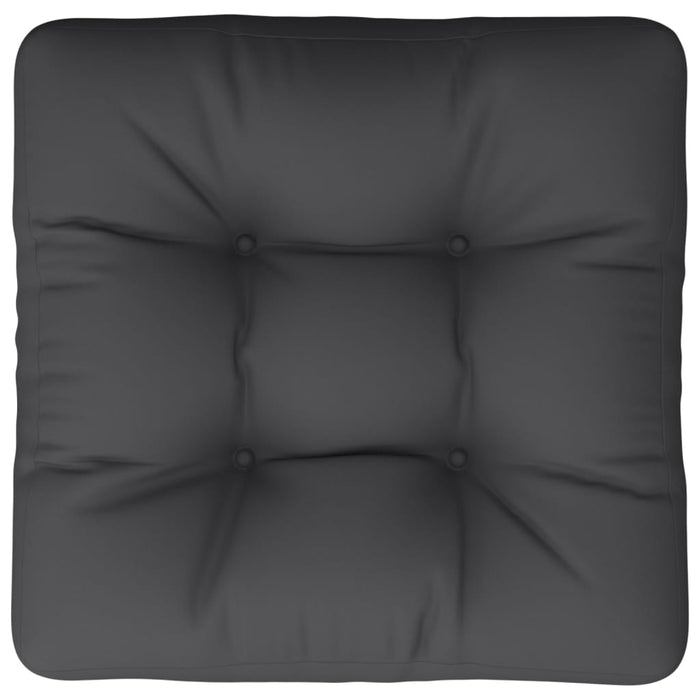 Pernă de paleți, negru, 58x58x10 cm, material textil - WALTI WALTI