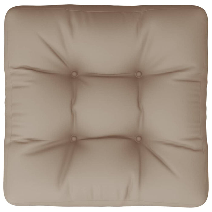 Pernă de paleți, gri taupe, 58x58x10 cm, material textil - WALTI WALTI