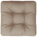 Pernă de paleți, gri taupe, 58x58x10 cm, material textil - WALTI WALTI
