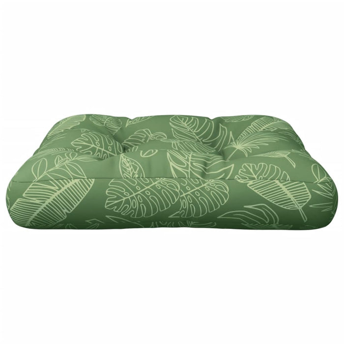 Pernă pentru paleți model frunze 58x58x10 cm, țesătură Oxford WALTI