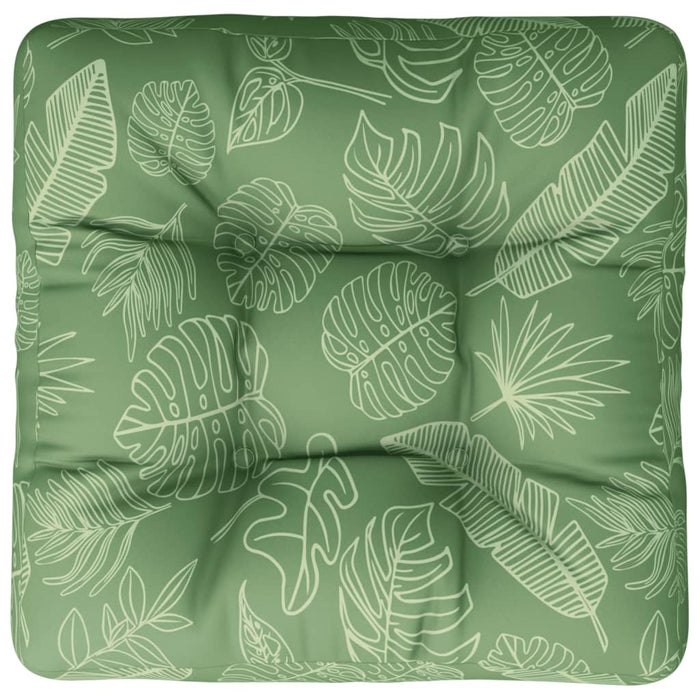 Pernă pentru paleți model frunze 58x58x10 cm, țesătură Oxford WALTI