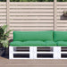 Perne de paleți, 2 buc, verde, material textil - WALTI WALTI