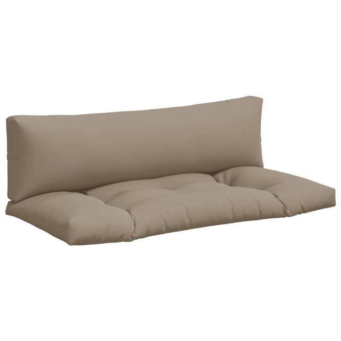 Perne de paleți, 2 buc., gri taupe, material textil - WALTI WALTI