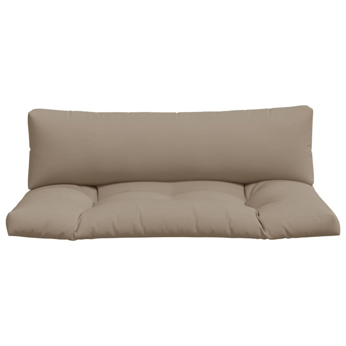 Perne de paleți, 2 buc., gri taupe, material textil - WALTI WALTI