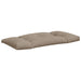Perne de paleți, 2 buc., gri taupe, material textil - WALTI WALTI