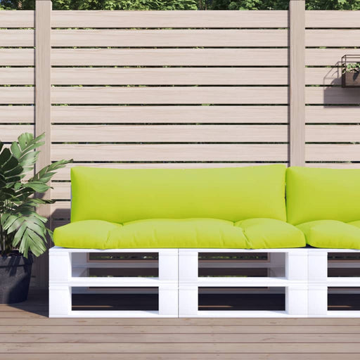 Perne de paleți, 2 buc, verde aprins, material textil - WALTI WALTI
