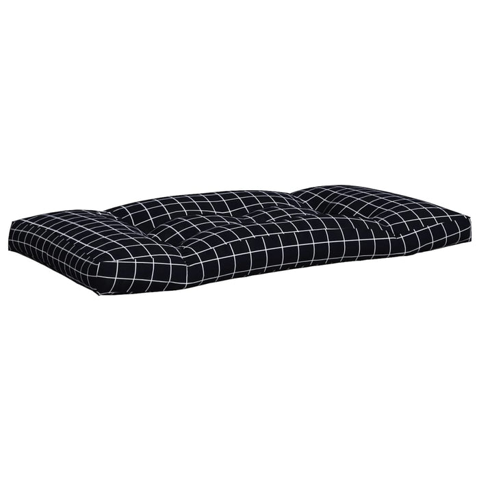 Perne pentru paleți, 2 buc, negru, model carouri, textil oxford - WALTI WALTI