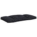 Perne pentru paleți, 2 buc, negru, model carouri, textil oxford - WALTI WALTI