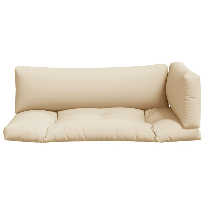Perne de paleți, 3 buc., bej, material textil WALTI
