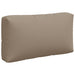 Perne de paleți, 3 buc., gri taupe, material textil - WALTI WALTI