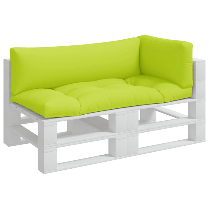 Perne de paleți, 3 buc, verde aprins, material textil WALTI