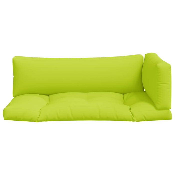 Perne de paleți, 3 buc, verde aprins, material textil WALTI