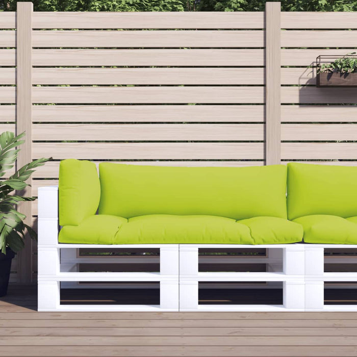 Perne de paleți, 3 buc, verde aprins, material textil WALTI