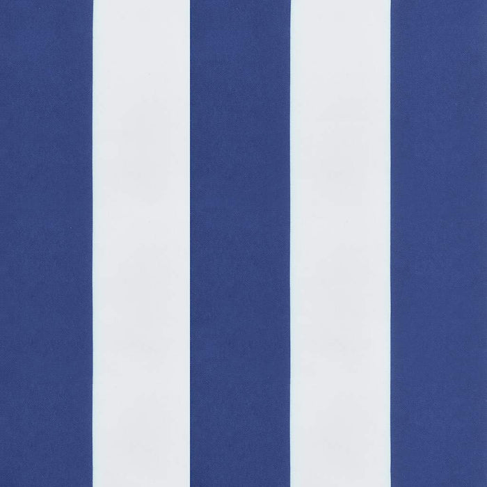 Perne de scaun, 6 buc., dungi albastru&alb, 40x40x4 cm, textil WALTI