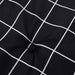 Perne scaun grădină 2 buc negru model carouri 40x40x4 cm textil - WALTI WALTI