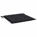 Perne scaun grădină 4 buc negru model carouri 40x40x4 cm textil - WALTI WALTI