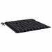 Perne scaun grădină 6 buc negru model carouri 40x40x4 cm textil - WALTI WALTI