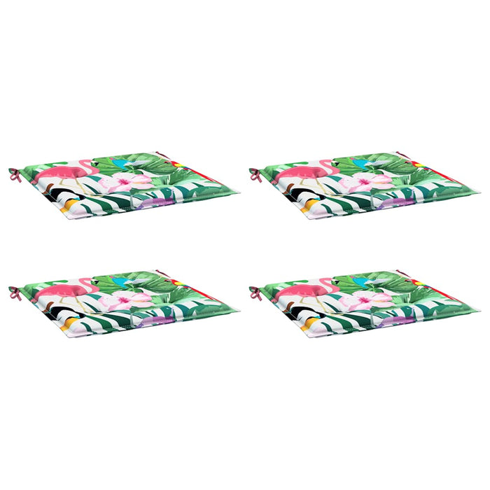 Perne scaun de grădină, 4 buc., multicolor, 40x40x4 cm, textil WALTI
