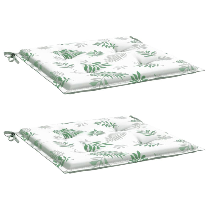 Perne de scaun, model frunze, 2 buc., 40x40x4 cm, textil - WALTI WALTI