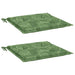 Perne de scaun, model frunze, 2 buc., 40x40x4 cm, textil - WALTI WALTI