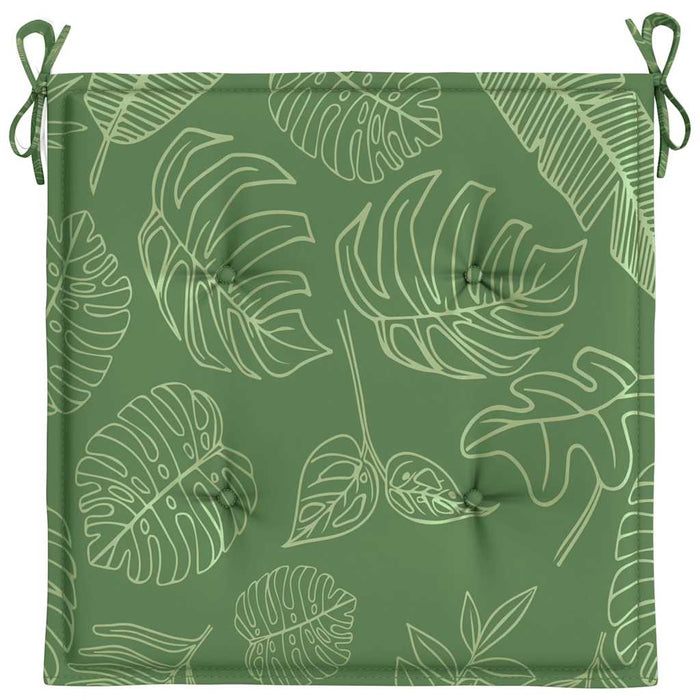 Perne de scaun, model frunze, 2 buc., 40x40x4 cm, textil - WALTI WALTI