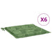 Perne de scaun, model frunze, 6 buc., 40x40x4 cm, textil - WALTI WALTI