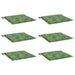 Perne de scaun, model frunze, 6 buc., 40x40x4 cm, textil - WALTI WALTI